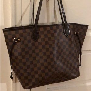 Louis Vuitton neverfull bag damier medium